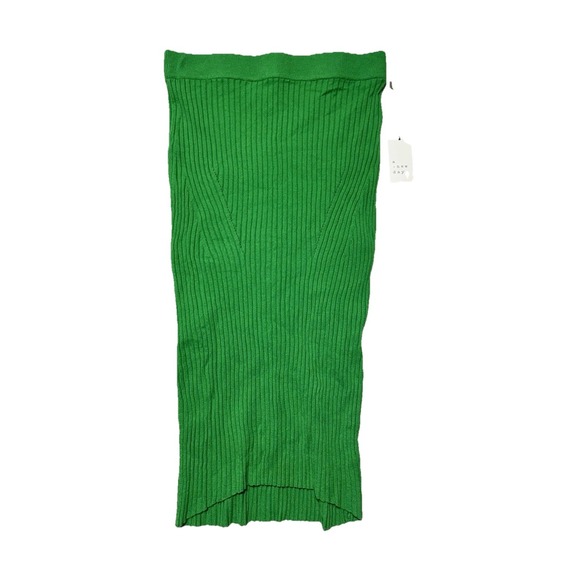 a new day Dresses & Skirts - NWT A New Day Green Ribbed Midi Pencil Skirt‎ L Large